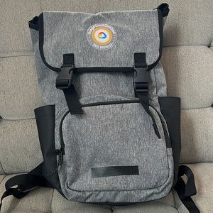 Timbuk2 Mens Incognito Flap Backpack Grey Heather